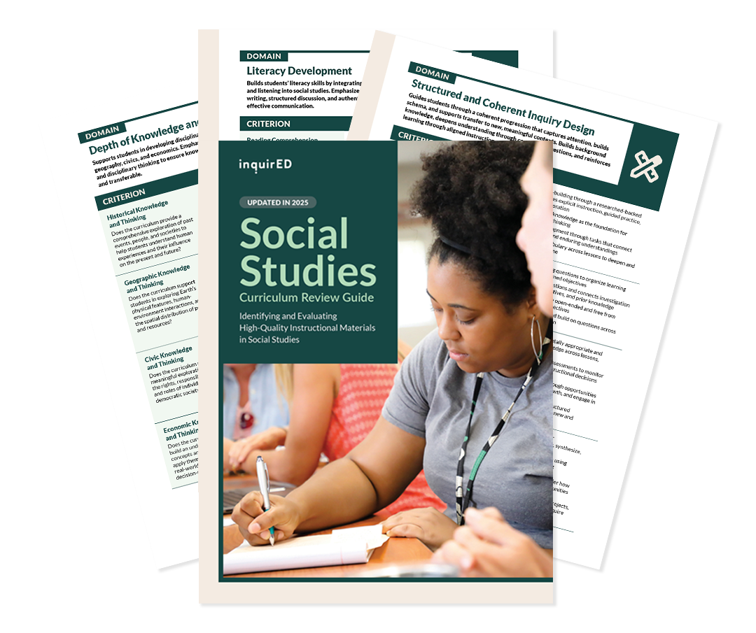 CRG - Curriculum Review Guide - cover image