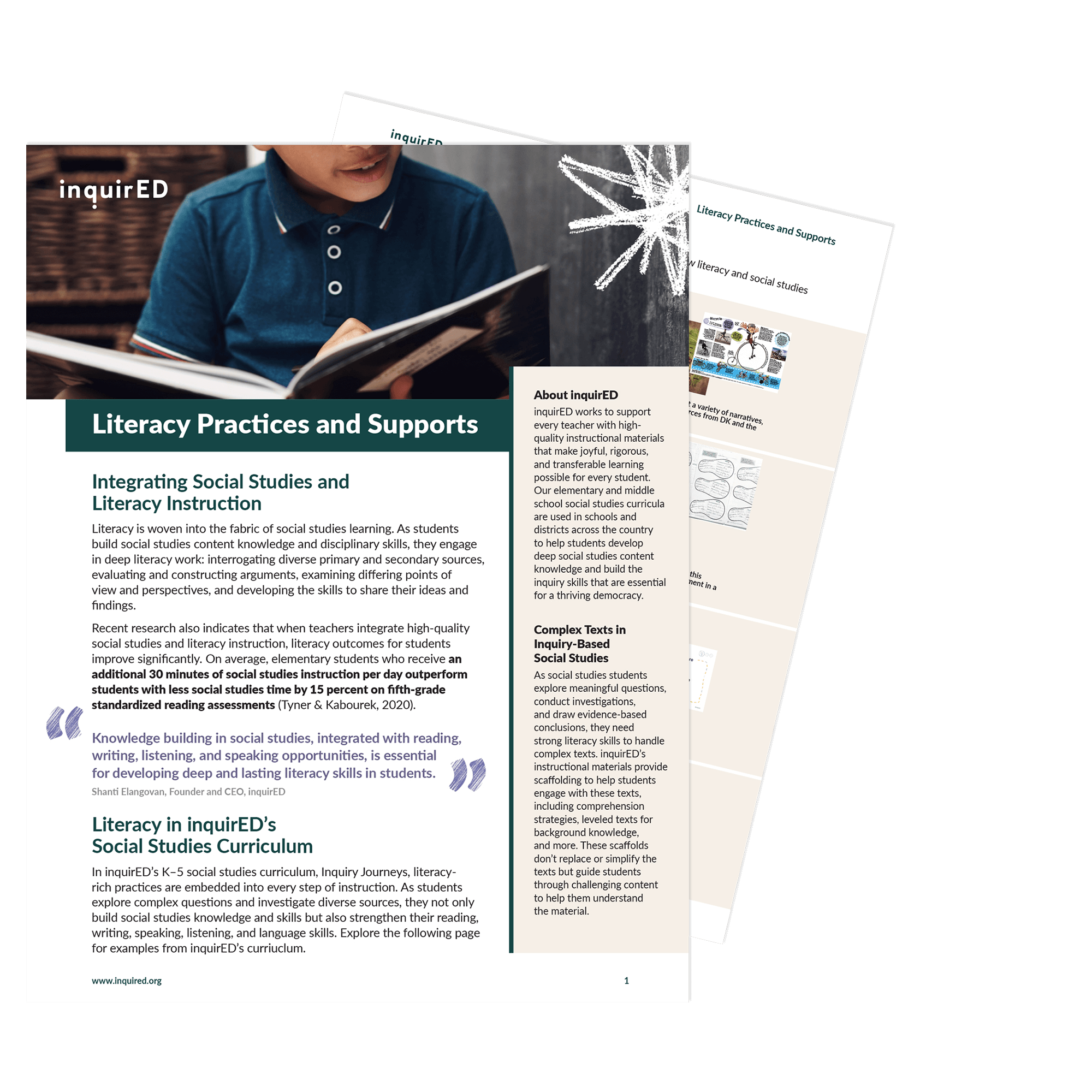 Literacy Practices and Supports Guide